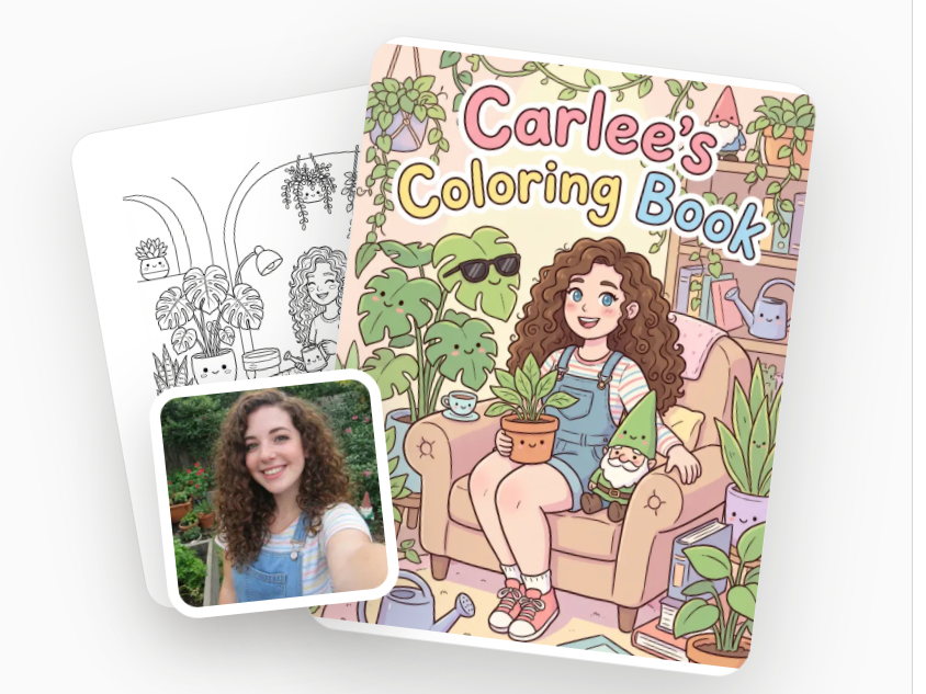Custom Coloring Book